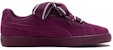 (W) Puma Suede Heart Satin 2 'Ungu Gelap'. 364084-02