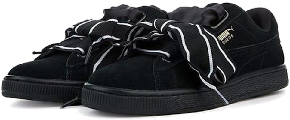 Puma suede 2025 heart satin