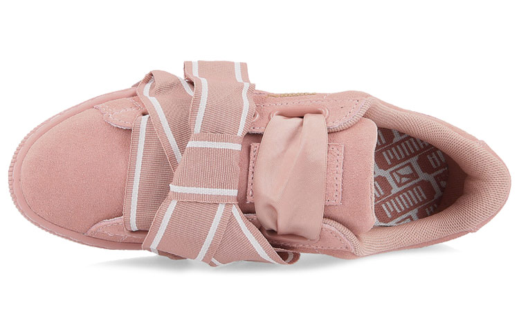 Lookbook (W) Puma Suede Heart Satin II Coklat Cameo 364084-03