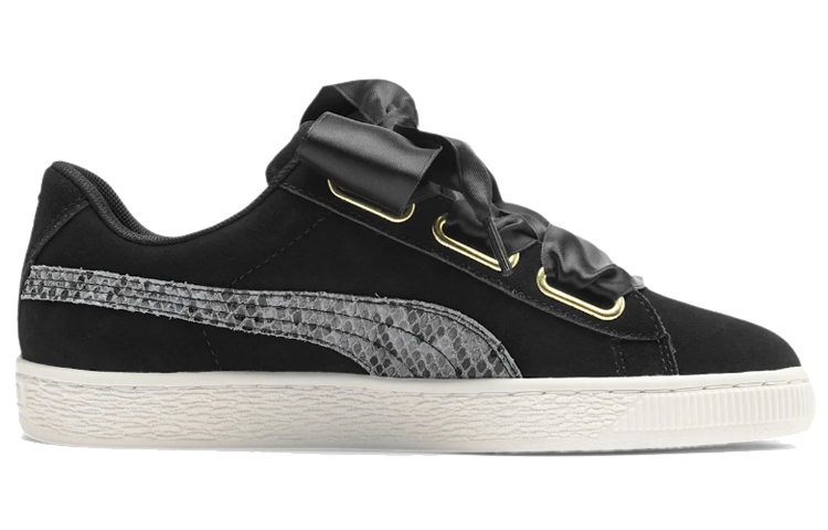 Order (W) Puma Suede Heart Snake Lux ''Nero Oro'' 369942-01