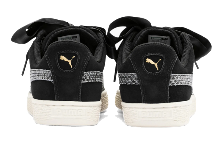 Lookbook (W) Puma Suede Heart Snake Lux ''Nero Oro'' 369942-01