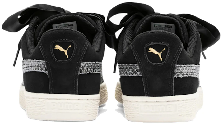 (W) Puma Suede Heart Snake Lux ''Nero Oro'' 369942-01 Lookbook (W) Puma Suede Heart Snake Lux ''Nero Oro'' 369942-01