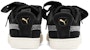 (W) Puma Suede Heart Snake Lux 'Hitam Emas' 369942-01