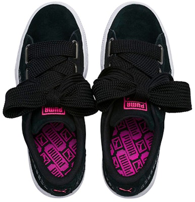 Puma Suede Heart Street 2 女款 黑色 Shop Puma Suede Heart Street 2 女款 黑色