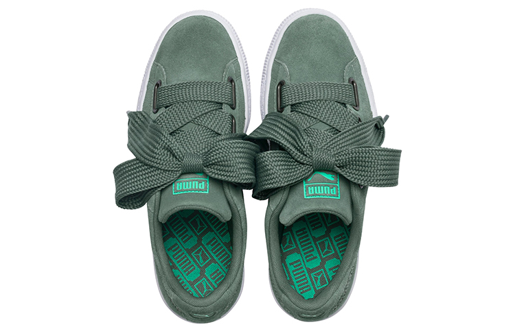 Lookbook (W) Puma Suede Heart Street 2 Grün Damen-Sneaker 366780-02