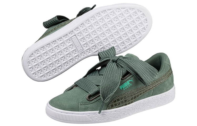 Purchase (W) Puma Suede Heart Street 2 Grün Damen-Sneaker 366780-02