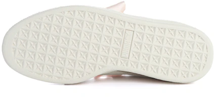 Purchase PUMA 絨面心形 蝴蝶結絲帶 復古休閒 低筒 板鞋 女款 淡粉