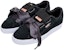 (W) Puma Suede Heart VR Hitam/Putih 365111-02