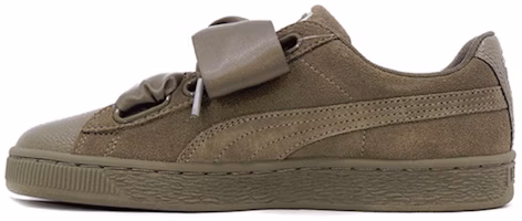 (Women) Puma Suede Heartbubble Green 366441-03 (Women) Puma Suede Heartbubble Green 366441-03