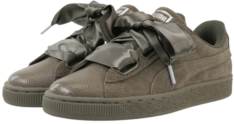 (Women) Puma Suede Heartbubble Green 366441-03 Order (Women) Puma Suede Heartbubble Green 366441-03