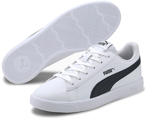 PUMA 輕便 低筒 板鞋 女款 白黑 Purchase PUMA 輕便 低筒 板鞋 女款 白黑