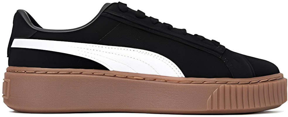 PUMA 防滑耐磨 低筒 板鞋 女款 黑白棕 Order PUMA 防滑耐磨 低筒 板鞋 女款 黑白棕