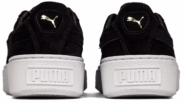 PUMA Suede 輕便 低幫 板鞋 女款 黑 Lookbook PUMA Suede 輕便 低幫 板鞋 女款 黑