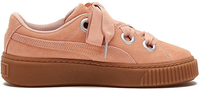 (W) Puma Platform Kiss Suede 'Merah' 366461-03 Order (W) Puma Platform Kiss Suede 'Merah' 366461-03