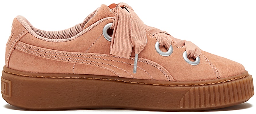 (Women) Puma Platform Kiss Suede 'Red' 366461-03 Order (Women) Puma Platform Kiss Suede 'Red' 366461-03