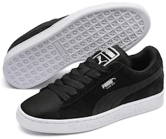 (W) Puma Suede Shimmer Negro/Gris Zapatillas Bajas de Skateboard 369597-02 Shop (W) Puma Suede Shimmer Negro/Gris Zapatillas Bajas de Skateboard 369597-02