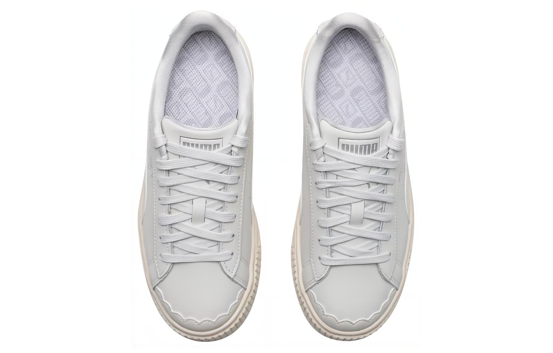 Lookbook (W) Puma Suede Rendah 'Putih' 398910-01