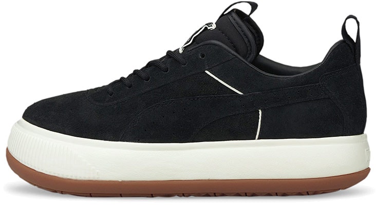 (Women) Puma Suede Mayu 'Black Whisper White' 381252-01 Buy (Women) Puma Suede Mayu 'Black Whisper White' 381252-01