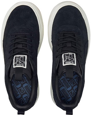 (Women) Puma Suede Mayu 'Black Whisper White' 381252-01 Shop (Women) Puma Suede Mayu 'Black Whisper White' 381252-01