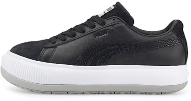 (Women) Puma Suede Mayu 'Black White Grey' 383269-02 (Women) Puma Suede Mayu 'Black White Grey' 383269-02