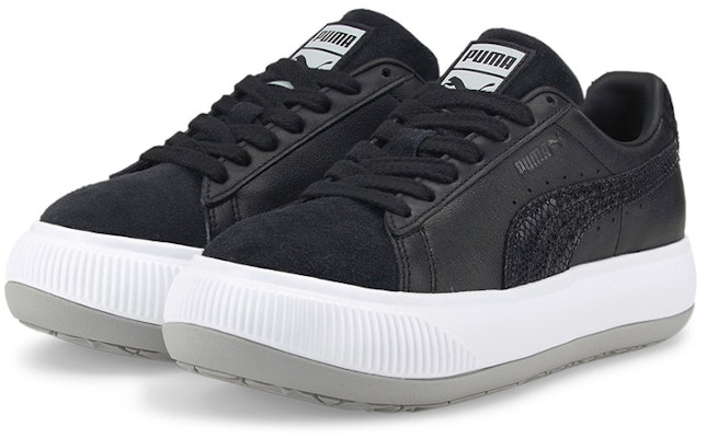 (Women) Puma Suede Mayu 'Black White Grey' 383269-02 Lookbook (Women) Puma Suede Mayu 'Black White Grey' 383269-02