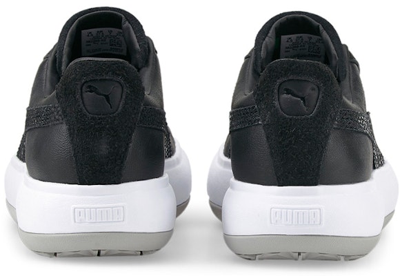 (Women) Puma Suede Mayu 'Black White Grey' 383269-02 Purchase (Women) Puma Suede Mayu 'Black White Grey' 383269-02