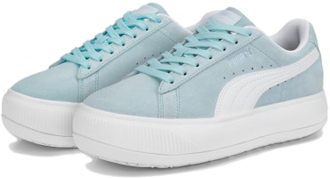 (W) プーマ スウェード マユ ライトブルー 380686-18 Lookbook (W) プーマ スウェード マユ ライトブルー 380686-18