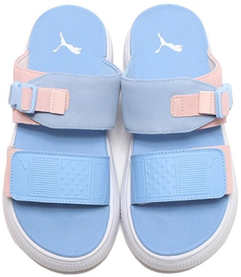 (W) Puma Suede Mayu 'Biru Pink' 383380-05 Shop (W) Puma Suede Mayu 'Biru Pink' 383380-05