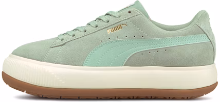 (Women) Puma Suede Mayu Sneakers 'Green Cream White' 380686-07 (Women) Puma Suede Mayu Sneakers 'Green Cream White' 380686-07