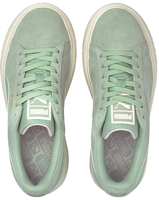 (Women) Puma Suede Mayu Sneakers 'Green Cream White' 380686-07 Lookbook (Women) Puma Suede Mayu Sneakers 'Green Cream White' 380686-07