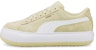 (W) Puma Suede Mayu Kasut Tebal Minimalis Santai Skateboarding Khaki 380686-12