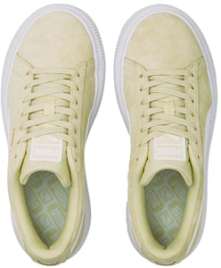 (W) Puma Suede Mayu Suela Gruesa Zapatillas Minimalistas Casual Skate Khaki 380686-12 Lookbook (W) Puma Suede Mayu Suela Gruesa Zapatillas Minimalistas Casual Skate Khaki 380686-12