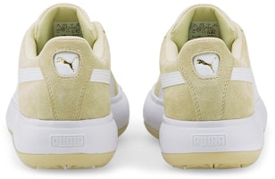 (W) 彪马Suede Mayu简约厚底休闲滑板鞋卡其色 380686-12 Shop (W) 彪马Suede Mayu简约厚底休闲滑板鞋卡其色 380686-12