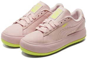 PUMA Suede Mayu 經典增高 低筒 帆布鞋 女款 荷花粉 Lookbook PUMA Suede Mayu 經典增高 低筒 帆布鞋 女款 荷花粉