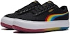 (W) Puma Suede Mayu Prism Low Tops Kasut Tapak Tebal Skateboarding Hitam 387240-01