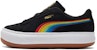 (W) Puma Suede Mayu 'Pelangi - Hitam' 387239-01