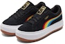Lookbook (W) Puma Suede Mayu 'Pelangi - Hitam' 387239-01