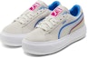Lookbook (W) Puma Suede Mayu Triplex Tech 'Putih Krim Biru Merah' 382580-01