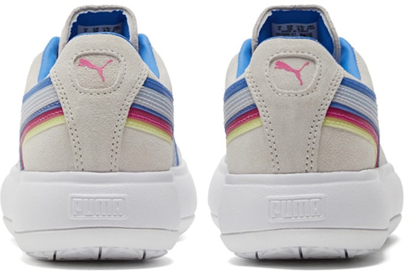 (Women) Puma Suede Mayu Triplex Tech 'Creamwhite Blue Red' 382580-01 Purchase (Women) Puma Suede Mayu Triplex Tech 'Creamwhite Blue Red' 382580-01