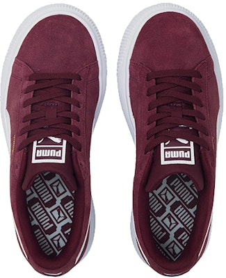 (Women) Puma Suede Mayu Sneakers Purple/Red 380686-10 Lookbook (Women) Puma Suede Mayu Sneakers Purple/Red 380686-10