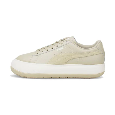 (W) Puma Suede Mayu Tonal Low Tops Casual Skateboarding Shoes Khaki