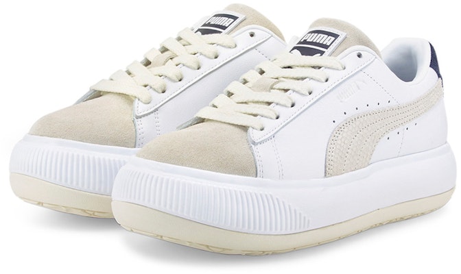 (W) Puma Suede Mayu 'Blanco Gris' 383269-01 Lookbook (W) Puma Suede Mayu 'Blanco Gris' 383269-01