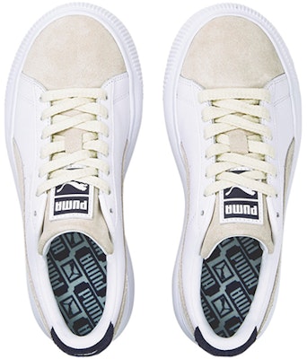 (W) Puma Suede Mayu 'Blanco Gris' 383269-01 Shop (W) Puma Suede Mayu 'Blanco Gris' 383269-01