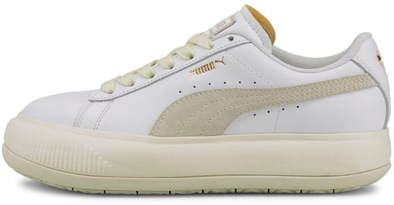 (Women) Puma Suede Mayu 'White Marshmallow' 381042-01 Buy (Women) Puma Suede Mayu 'White Marshmallow' 381042-01