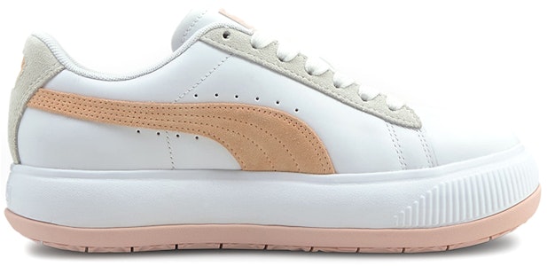 (W) 푸마 스웨이드 마유 화이트 오렌지 382581-03 Order (W) 푸마 스웨이드 마유 화이트 오렌지 382581-03