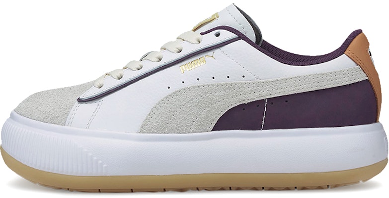 (Women) Puma Suede Mayu 'White Purple' 382584-01 Buy (Women) Puma Suede Mayu 'White Purple' 382584-01