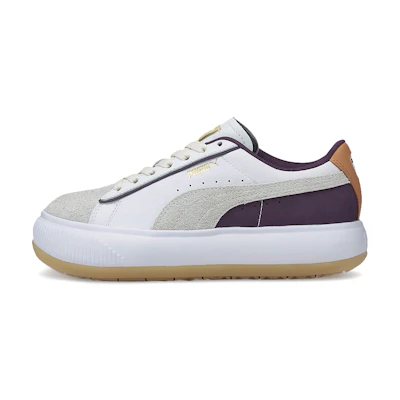 (W) Puma Suede Mayu 'White Purple'