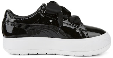 (W) Puma Suede Mayu Heart Patent 'Hitam Putih' 385967-02 Order (W) Puma Suede Mayu Heart Patent 'Hitam Putih' 385967-02