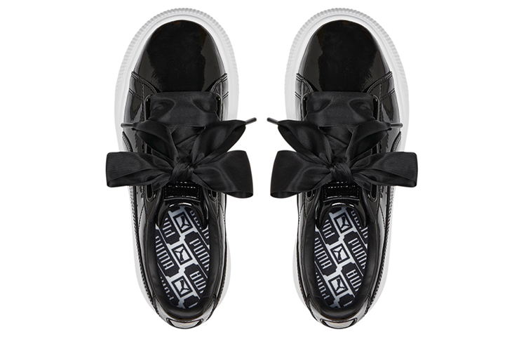 Purchase (W) 彪马 Suede Mayu Heart 专利款 '黑白' 385967-02
