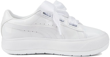 (女性)Puma Suede Mayu Heart Patent '白色' 385967-01 Order (女性)Puma Suede Mayu Heart Patent '白色' 385967-01